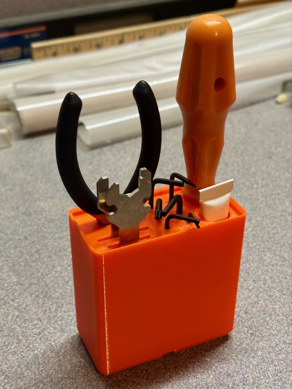 3D Printed:  3D Printer Tool Storage