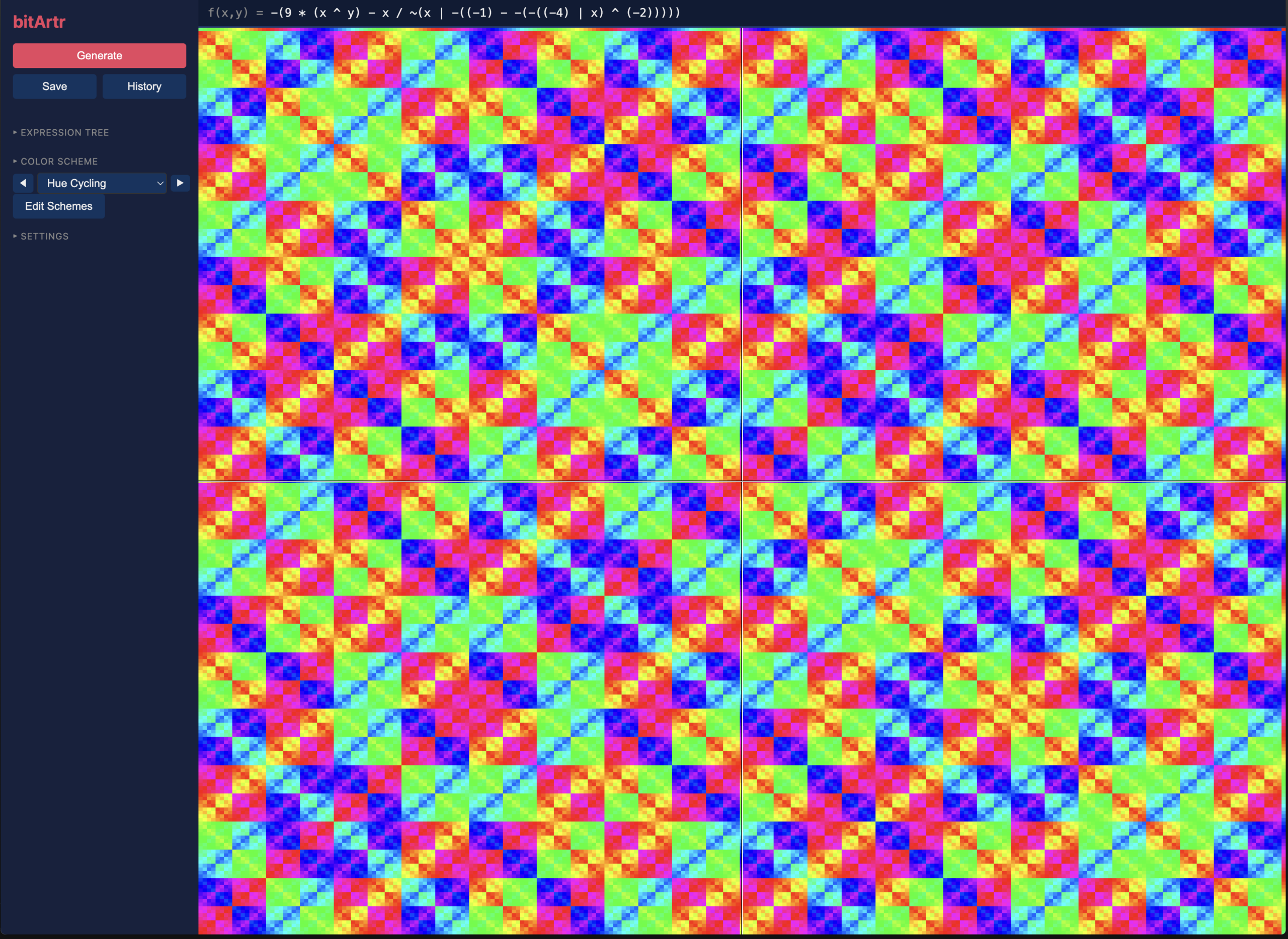 Bit Art Generatr (“Bit Artr”)